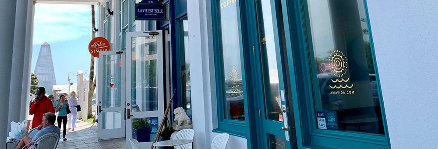 Amavida Coffee in Seaside, Florida